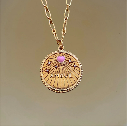 Collier "Amour Sunset"