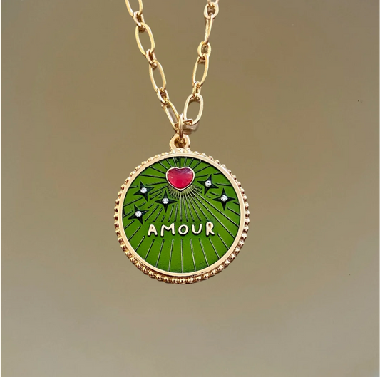 Collier "Amour Jungle"