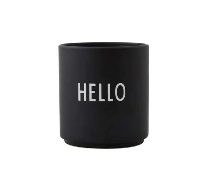 Mug HELLO- black