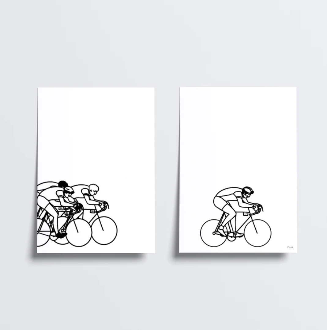 Duo d'affiches les sportifs - Cyclisme