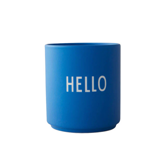 Mug HELLO- blue