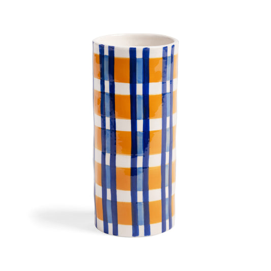 Vase Clash bleu et orange